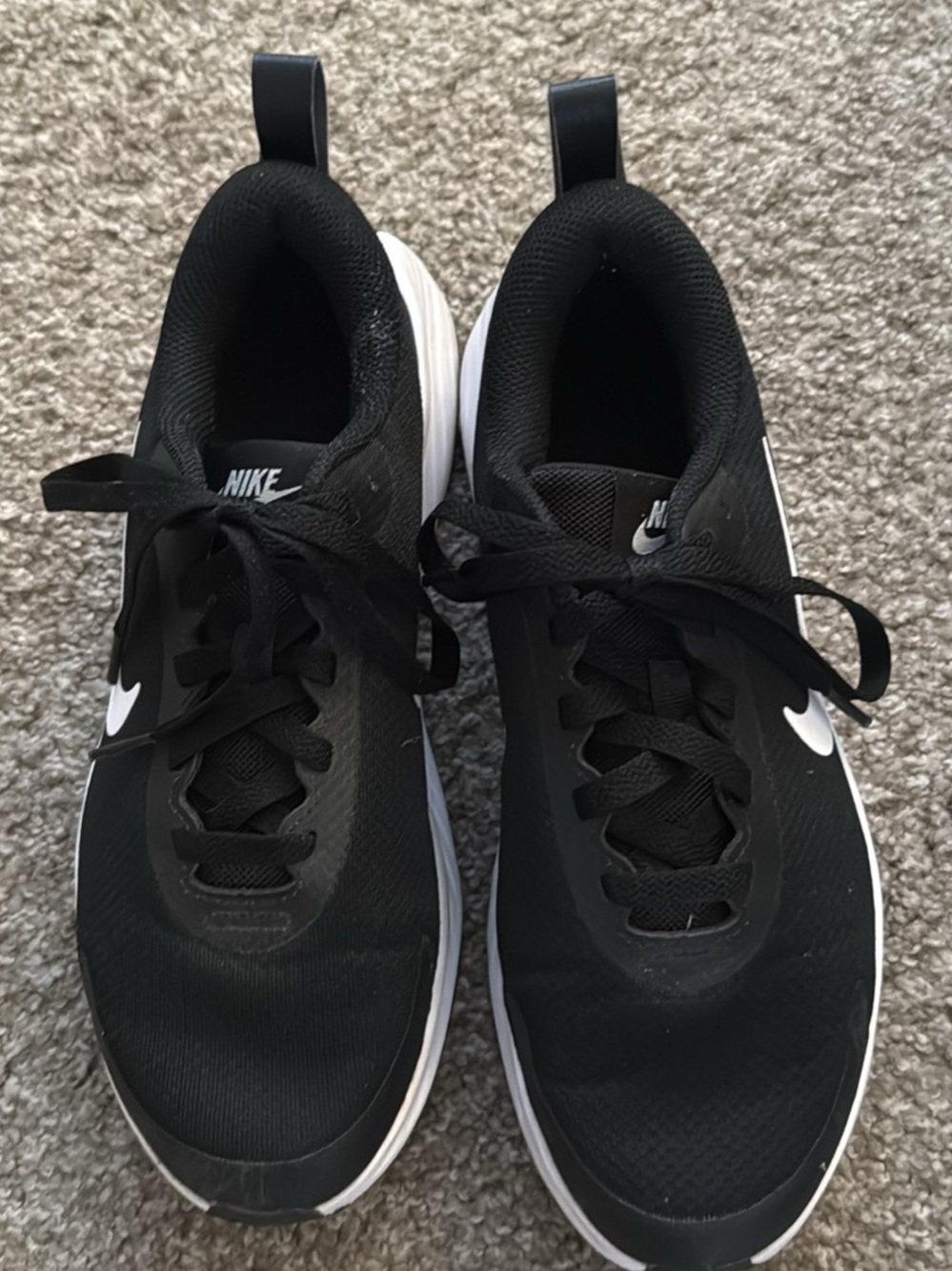 Nike Black and White Athletic Sneakers